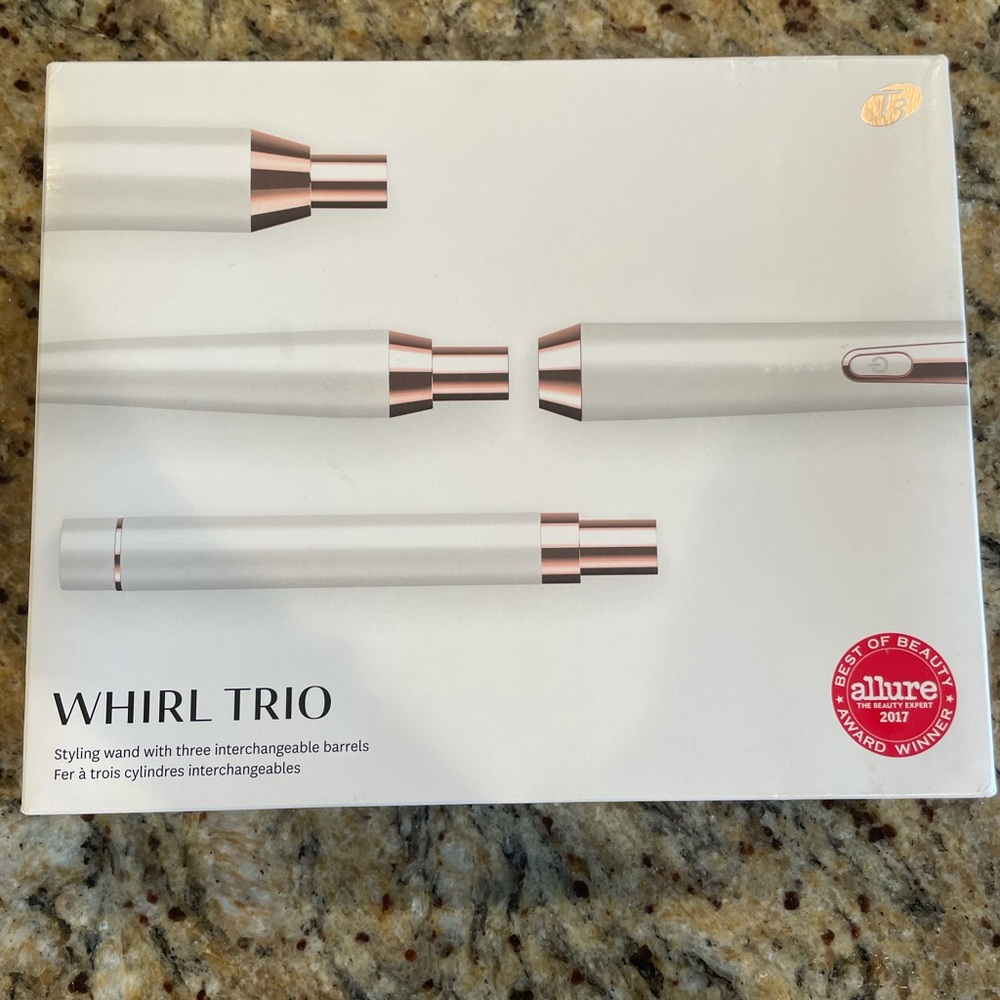 Whirl Trio Interchangeable Styling Wand Set
